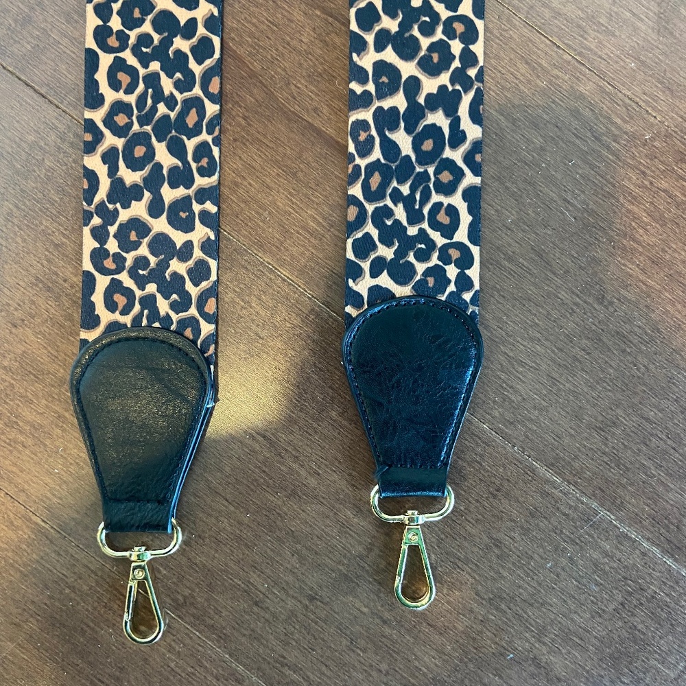 Animal Print Bag Strap